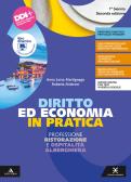 libro di Diritto ed economia per la classe 1 D della I.p.s.e.o.a. manlio rossi - doria di Avellino