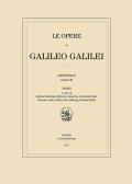 Le opere di Galileo Galilei. Appendice vol.3 edito da Giunti Editore