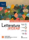 libro di Lingua e letteratura italiana per la classe 3 F della Ciampini Boccardo di Novi Ligure