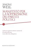 Manifesto per la soppressione dei partiti politici edito da Castelvecchi