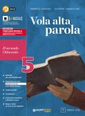 libro di Italiano letteratura per la classe 5 A della Faes monforte di Milano