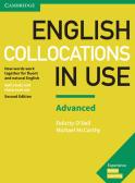 English collocations in use. Edition with answers. Advance edito da Cambridge