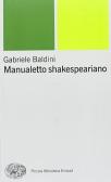 Manualetto shakespeariano edito da Einaudi