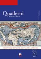 Ebook Quaderni di Scienze Politiche 21 - 2022 di AA.VV. edito da EDUCatt