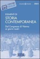 Ebook Elementi di storia contemporanea. Dal Congresso di Vienna ai giorni nostri edito da Edizioni Giuridiche Simone