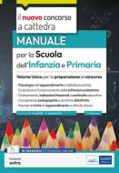 Ebook Concorso a cattedra - Manuale per la scuola dell'infanzia e primaria di AA. VV. edito da EdiSES Edizioni