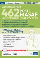 Ebook Concorso 462 posti MASAF: Funzionari, Assistenti, Ispettori amministrativi contabili di AA. VV. edito da EdiSES Edizioni
