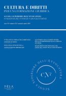 Ebook Cultura e Diritti 1/2 2018 di AA.VV. edito da Pisa University Press