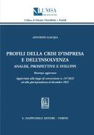 Ebook Profili della crisi d’impresa e dell’insolvenza - e-Book di Antonino Ilacqua edito da Giappichelli Editore