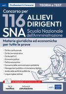 Ebook Concorso 116 Allievi Dirigenti SNA (Scuola Nazionale dell'Amministrazione) - Manuale e quesiti per tutte le prove di AA. VV. edito da EdiSES Edizioni