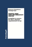 Ebook Financial Firms' crisis and productivity analysis di Francesco Campobasso, Pierluigi Toma edito da Franco Angeli Edizioni