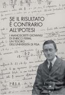Ebook Se il risultato è contrario all'ipotesi di AA.VV. edito da Pisa University Press