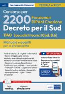 Ebook Concorso per 2200 Funzionari RIPAM coesione. 1140 Specialisti tecnici (Cod. B.6) di AA. VV. edito da EdiSES Edizioni