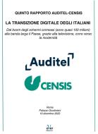 Ebook Quinto Rapporto Auditel-Censis "La transizione digitale degli italiani" di Auditel, Censis edito da Over Editrice