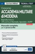 Ebook [EBOOK] Concorso Accademia Militare di Modena-Esercito Italiano di AA. VV. edito da EdiSES Edizioni
