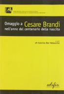 Omaggio a Cesare Brandi nell'anno del centenario della nascita. Atti delle giornate di studio (Roma, 18-19 ottobre 2006) Omaggio a Cesare Brandi nell'anno del centenario della nascita. Atti delle giornate di studio (Roma, 18-19 ottobre 2006)