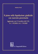 Ebook Il piano nella liquidazione giudiziale con esercizio provvisorio - e-Book di Andrea Ferri edito da Giappichelli Editore