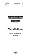 Ebook MetaCultura di Giovanni Boccia Artieri, Piero Dorfles edito da Aras Edizioni