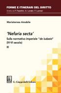 Ebook Nefaria Secta - III di Mariateresa Amabile edito da Giappichelli Editore