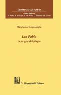 Ebook Lex Fabia - e-Book di Margherita Scognamiglio edito da Giappichelli Editore