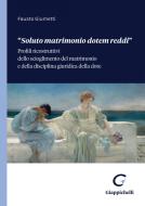Ebook “Soluto matrimonio dotem reddi” - e-Book di Fausto Giumetti edito da Giappichelli Editore