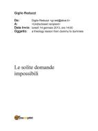 Ebook Le solite domande impossibili di Giglio Reduzzi edito da Youcanprint