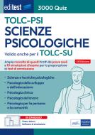 Ebook EBOOK- Editest 3000 quiz TOLC PSI Scienze psicologiche di AA. VV. edito da EdiSES Edizioni