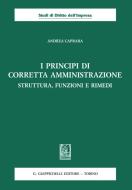 Ebook I principi di corretta amministrazione - e-Book di Andrea Caprara edito da Giappichelli Editore