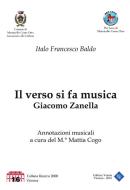 Ebook Il verso si fa musica di Giacomo Zanella edito da Editrice Veneta