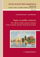 Ebook Topics on public contracts - e-Book di Carmencita Guacci, Enza Romano edito da Giappichelli Editore