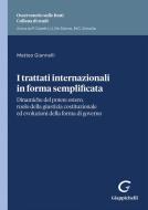Ebook I trattati internazionali in forma semplificata - e-Book di Matteo Giannelli edito da Giappichelli Editore