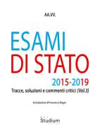 Ebook Esami di stato 2015-2019: tracce, soluzioni e commenti critici (vol. 3) di AA.VV. edito da Edizioni Studium S.r.l.