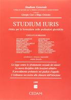 Studium iuris. Rivista per la formazione nelle professioni giuridiche (1999) (7-8). Con indici 1º semestre 1999 edito da CEDAM