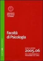 Agenda accademica 2005-2006. Facoltà di psicologia Torino edito da Artero