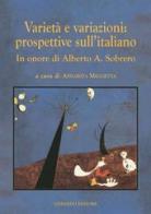 Varietà e variazioni: prospettive sull'italiano edito da Congedo
