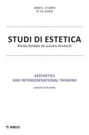 Studi di estetica (2022) vol.3 edito da Mimesis