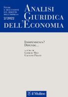 Analisi giuridica dell'economia (2022) vol.2 edito da Il Mulino