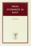 Hegel interprete di Kant edito da Prismi