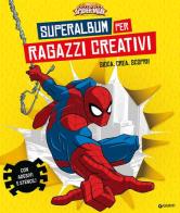 Superalbum per ragazzi creativi. Ultimate Spider-Man. Gioca, crea, scopri! Con adesivi. Ediz. illustrata. Con gadget edito da Marvel Libri