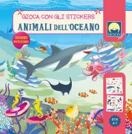 Animali dell'oceano. Stickers. Ediz. a colori di Antonia Gasparini edito da Moon