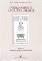 Insegnamenti e scritti inediti di Rene A. Schwaller de Lubicz edito da Edizioni Mediterranee