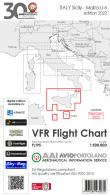 Avioportolano. VFR flight chart LI 6 Italy Sicily. ICAO annex 4 - EU-Regulations compliant. Ediz. italiana e inglese di Guido Medici edito da Avioportolano