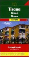 Tirana 1:10.000 edito da Touring