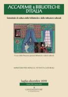 Accademie & biblioteche d'Italia. Semestrale di cultura delle biblioteche e delle istituzioni culturali (2019) vol.2 edito da Gangemi Editore