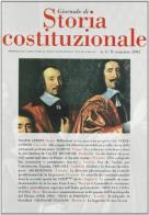 Giornale di storia costituzionale. Semestrale del laboratorio di storia «Antoine Barnave» (secondo semestre 2002) vol.4 edito da Quodlibet