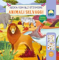 Animali selvaggi. Stickers. Ediz. a colori di Antonia Gasparini edito da Moon