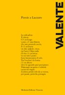 Poesie a Lazzaro di José Ángel Valente edito da Molesini Editore Venezia