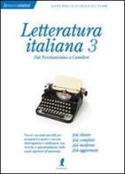 Letteratura italiana vol.3 di Giada Perini edito da Liberamente