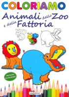 Coloriamo animali dello zoo e della fattoria. Ediz. illustrata edito da Elisedizioni