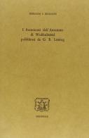 I frammenti dell'Anonimo di Wolfenbüttel di Hermann S. Reimarus edito da Bibliopolis